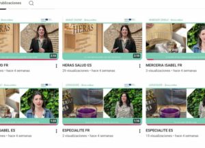 Pantallazo videos canva